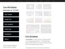 Tablet Screenshot of conaltdelete.com
